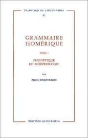 Couverture : Grammaire homérique
