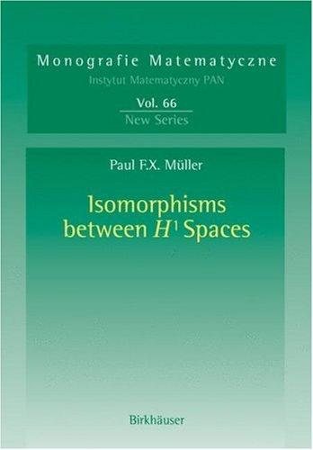 Couverture : Isomorphisms between H1 spaces