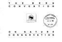 Couverture : The Bern Convention on Nature Conservation