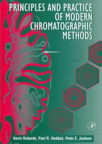 Couverture : Principles and Practice of Modern Chromatographic Methods