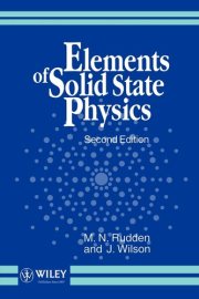 Couverture : Elements of solid state physics