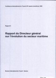 Couverture : Rapport du Directeur général sur l'évolution du secteur maritime