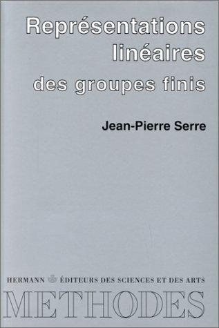 Couverture : Représentations linéaires des groupes finis