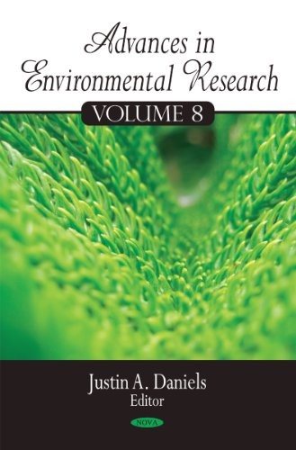 Couverture : Advances in Environmental Research