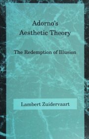 Couverture : Adorno's Aesthetic theory