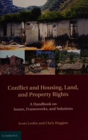 Couverture : Conflict and Housing, Land and Property Rights