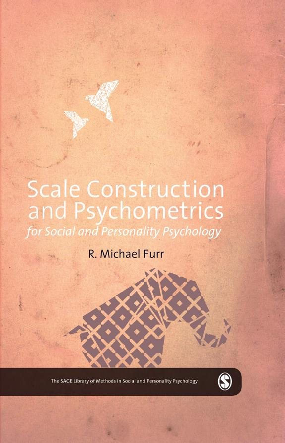Couverture : Scale construction and psychometrics for social and personality psychology