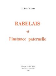 Couverture : Rabelais et l'instance paternelle