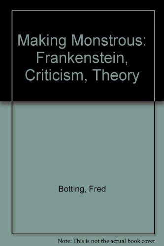 Couverture : Making monstrous