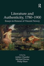 Couverture : Literature and authenticity, 1780-1900