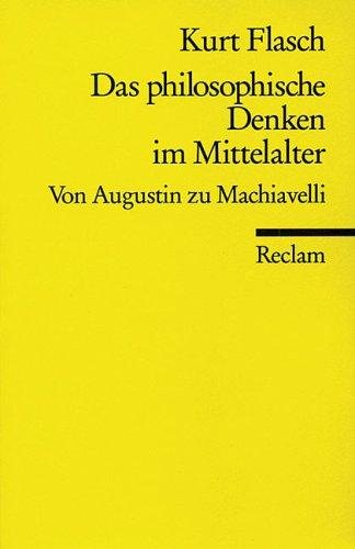 Couverture : Das philosophische Denken im Mittelalter