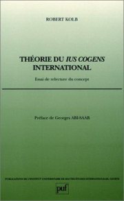 Couverture : Théorie du ius cogens international 