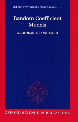 Couverture : Random coefficient models