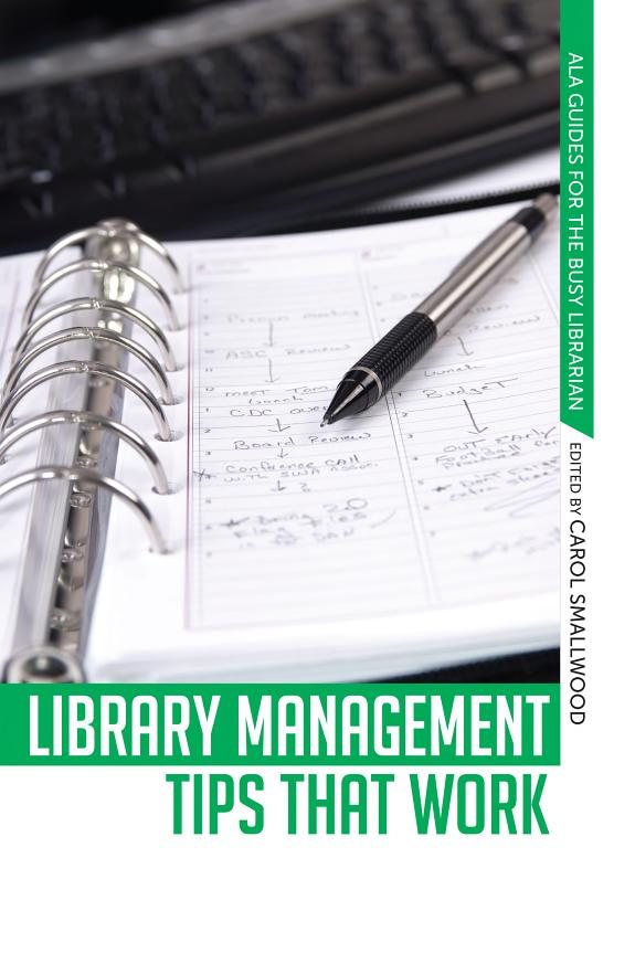 Couverture : Library management tips that work