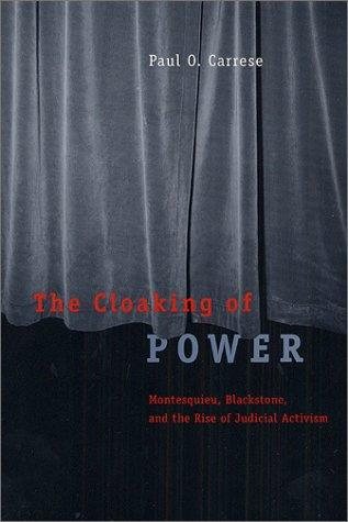 Couverture : The Cloaking of Power
