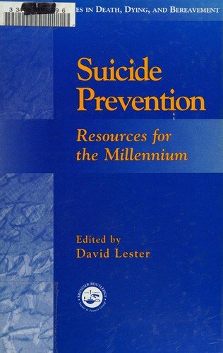 Couverture : Suicide prevention : resources for the millenium