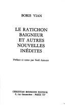 Couverture : Le ratichon baigneur, et autres nouvelles inédites