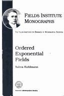 Couverture : Ordered exponential fields