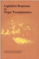 Couverture : Legislative responses to organ transplantation.