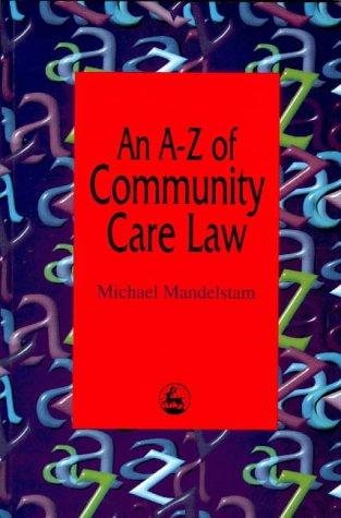 Couverture : An A-Z of community care law