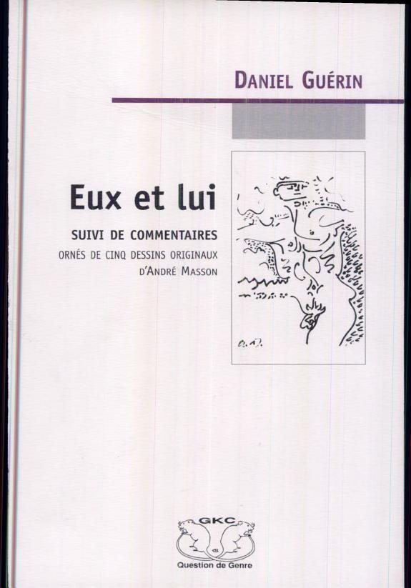 Couverture : Eux et lui