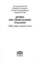 Couverture : Storia del giornalismo italiano