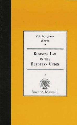 Couverture : Business Law in the European Union