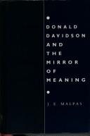 Couverture : Donald Davidson and the mirror of meaning