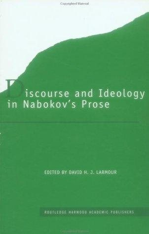 Couverture : Discourse and ideology in Nabokov's prose