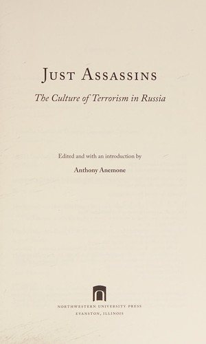 Couverture : Just assassins