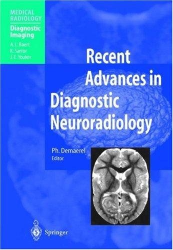 Couverture : Recent Advances in Diagnostic Neuroradiology (Medical Radiology / Diagnostic Imaging)