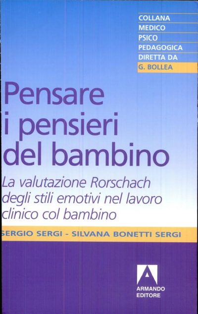 Couverture : Pensare i pensieri del bambino