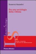 Couverture : Per una sociologia della vittima
