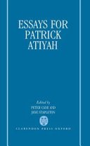 Couverture : Essays for Patrick Atiyah