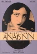 Couverture : The Early Diary of Anais Nin, 1920-1923 (Early Diary of Anais Nin)