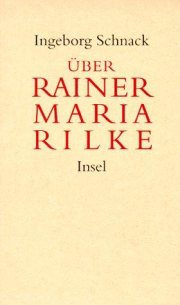 Couverture : Über Rainer Maria Rilke