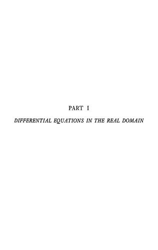 Couverture : Ordinary differential equations