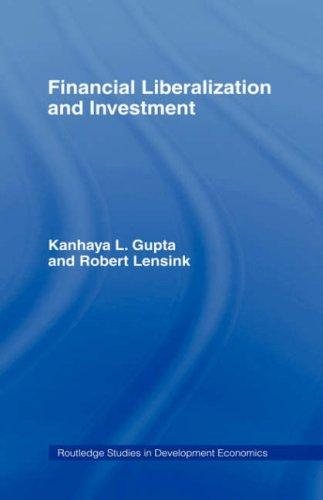 Couverture : Financial liberalization and investment