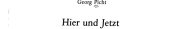 Couverture : Hier und jetzt. 2