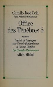 Couverture : Office des Ténèbres 5 ...
