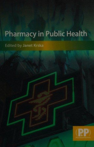 Couverture : Pharmacy in public health