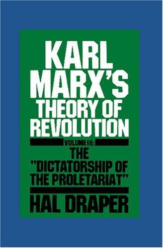 Couverture : Karl Marx's theory of revolution