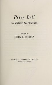 Couverture : Peter Bell