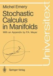 Couverture : Stochastic Calculus in Manifolds (Universitext)