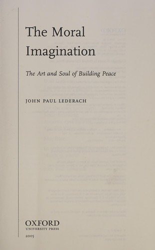 Couverture : The moral imagination