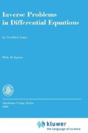 Couverture : Inverse problems in differential equations