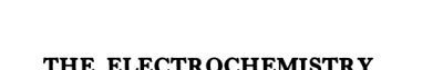 Couverture : The Electrochemistry of lead