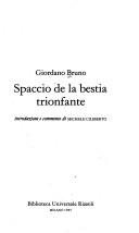 Couverture : Spaccio de la bestia trionfante