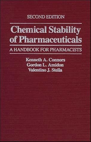 Couverture : Chemical stability of pharmaceuticals