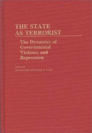 Couverture : The State as terrorist